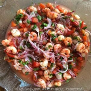 Ceviche de camaron